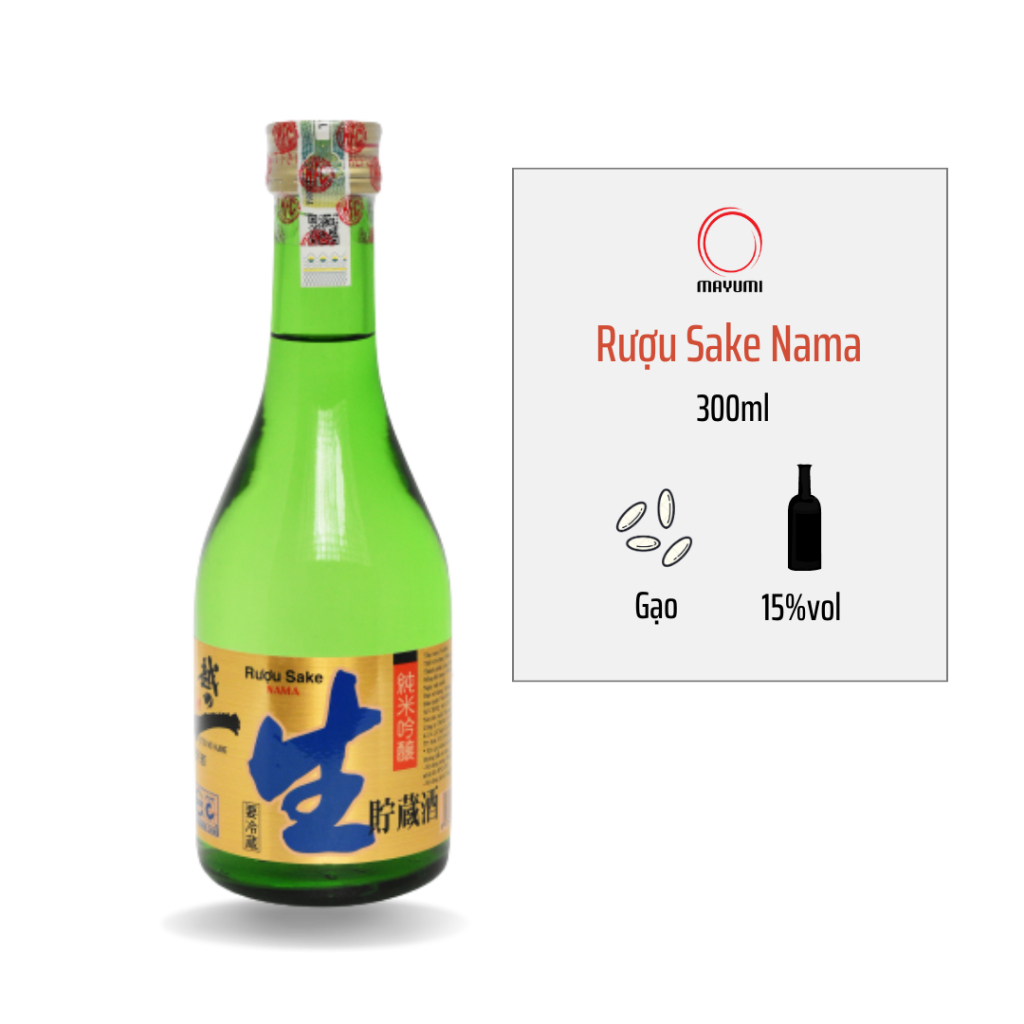 Rượu Sake Nama 300ml