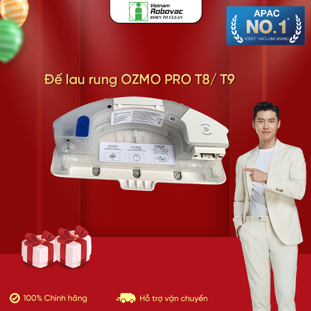 Khay Lau Rung OZMO Pro cho Deebot hút bụi  OZMO T8/ T8 AIVI/ T8 Plus/ T9/ T9 Plus_Hàng chính hãng