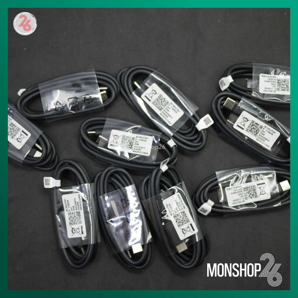 🔌 Cáp sạc nhanh USB C to USB C  Motorola dài 1M - Chính hãng 🔌