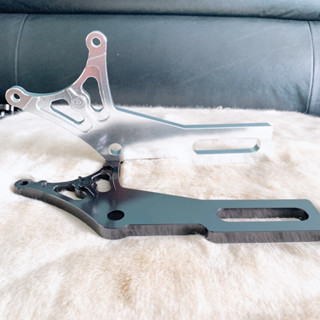 Pát sau gắn heo rembo 2pis_pát cnc chế đĩa sau cho xe wave, sirius, dream gắn heo 2 pis đối xứng, lên đĩa sau 220mm