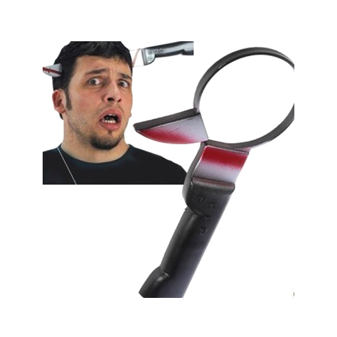 Đồ chơi DAO GIẢ TROLL 1 món đồ chơi đánh lừa thị giác vòng qua đầu chơi khăm vui nhộn hài hước cho ngày lễ0