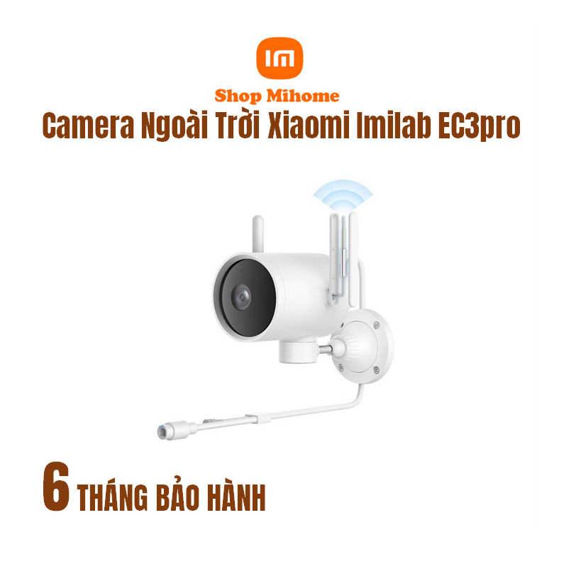 Camera Thông Minh Giám Sát Ngoài Trời Xiaomi Imilab EC3 Pro Tích Hợp AI Kết Nối App Mihome