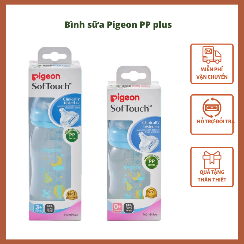 Bình sữa Pigeon PP Plus