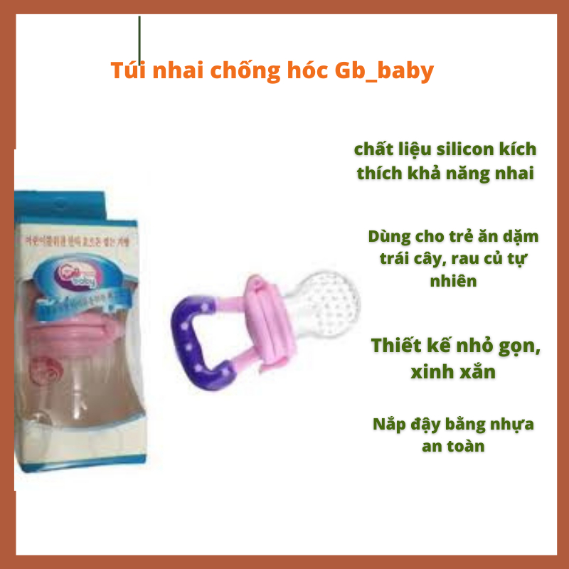 Túi nhai chống hóc GB BABY
