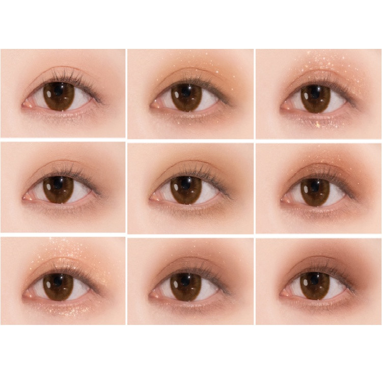 Bảng Phấn Mắt 9 Ô Dasique Shadow Palette 7g Đủ Màu