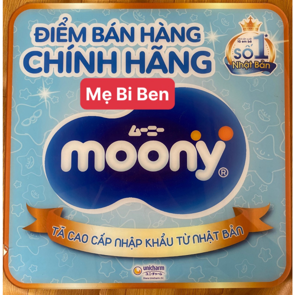 [Chính Hãng Đủ Size] TÃ DÁN MOONY CAO CẤP SIZE NB90/S84/M64/L54/XL44 MIẾNG Nhập khẩu từ Nhật Bản