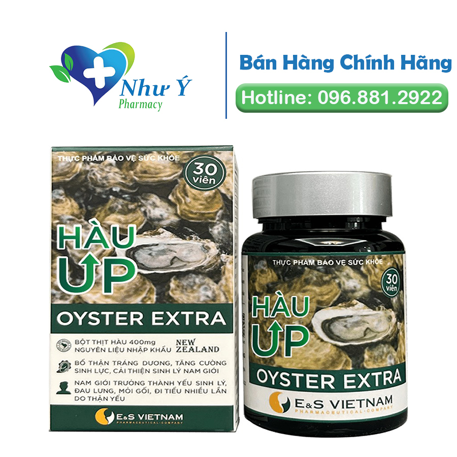 Tinh Chất Hàu UP - Cải Thiện Tinh Trùng Loãng - Tăng Cường Khả Năng Sinh Sản