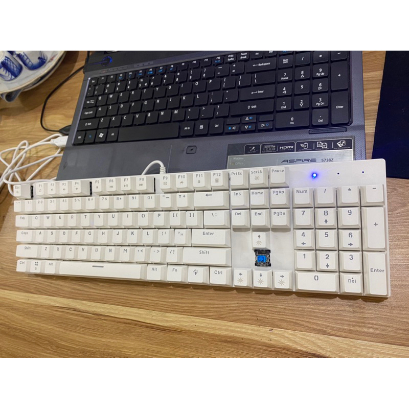 ⌨️Bàn phím cơ có dây blue switch giá siêu rẻ, mã KA101, KA800, Tặng kèm que tháo phím