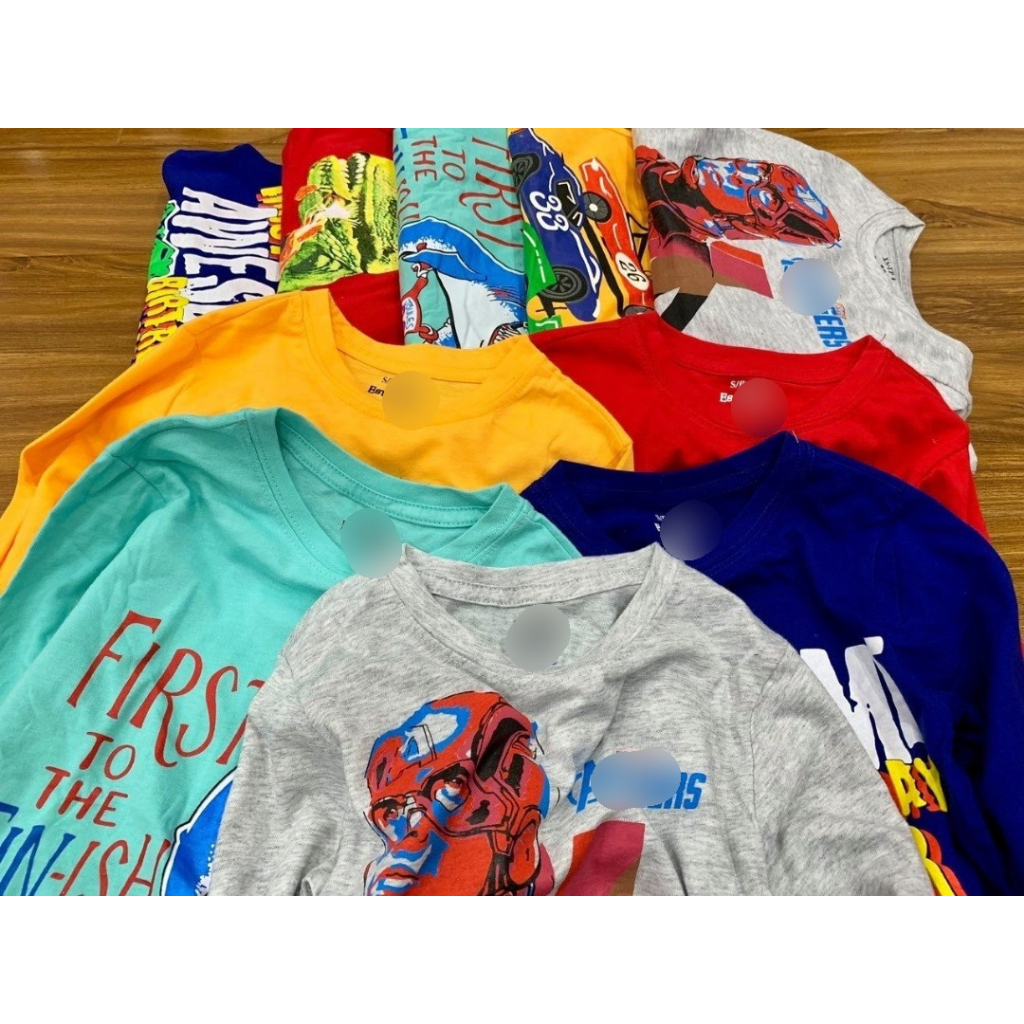 Bộ dài tay cotton Pla đại cho bé trai - HAANH VNXK