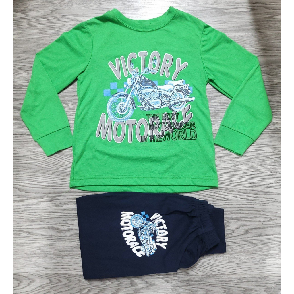 Bộ dài tay cotton Pla đại cho bé trai - HAANH VNXK