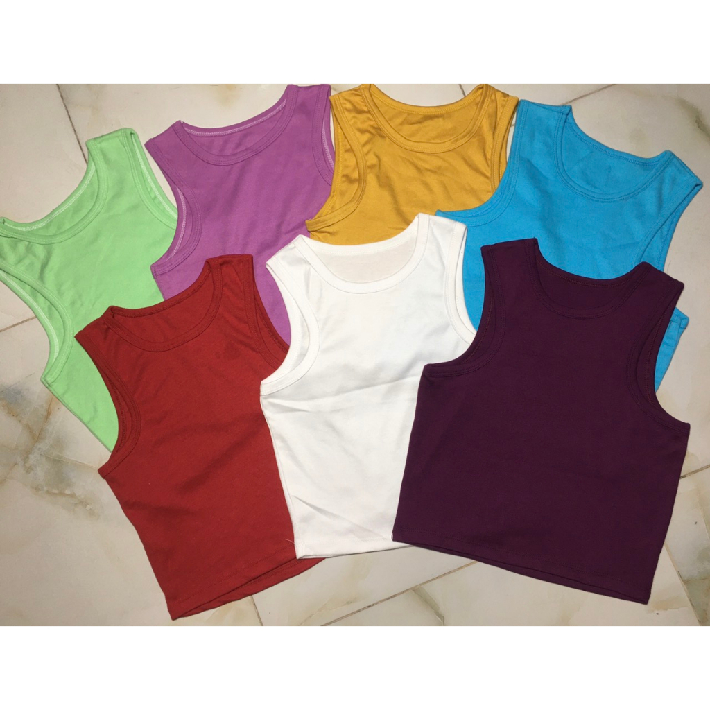 Áo ba lỗ sát nách croptop nữ ôm body chất thun 4 chiều mềm mịn co giản thoải mái [ kèm ảnh thật ]