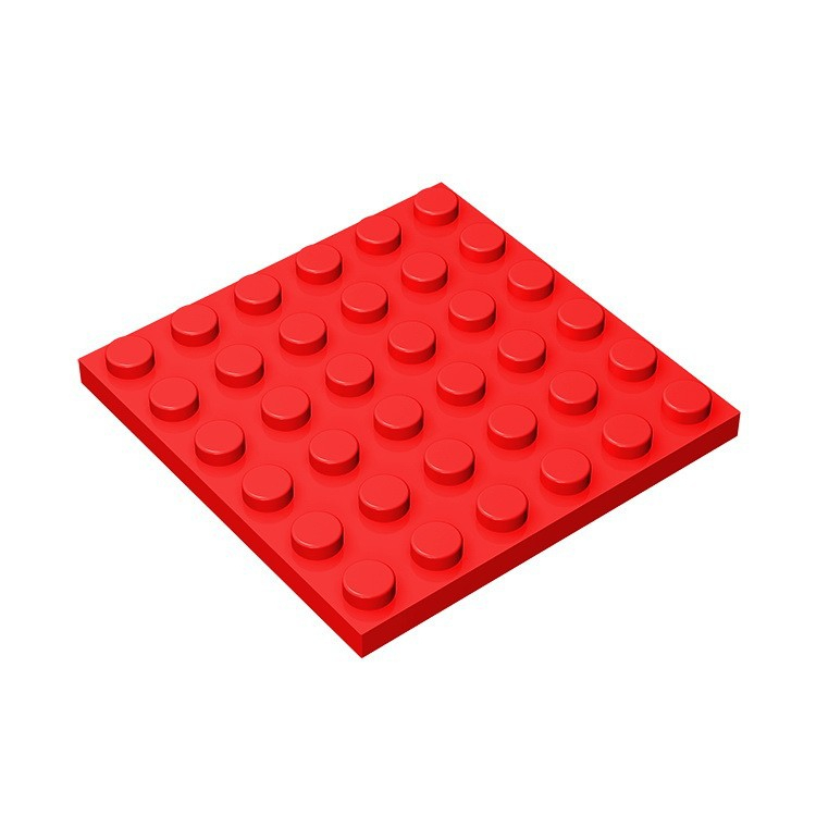 Đồ chơi giáo dục lắp ráp   logo moc 1 gạch dẹt 6x6 3958