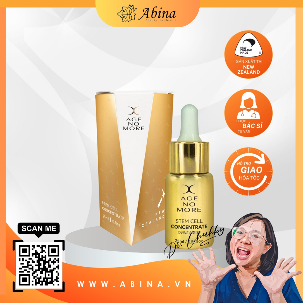 Tinh chất Serum phục hồi Age No More Stem Cell Concentrate - Dr Chubby
