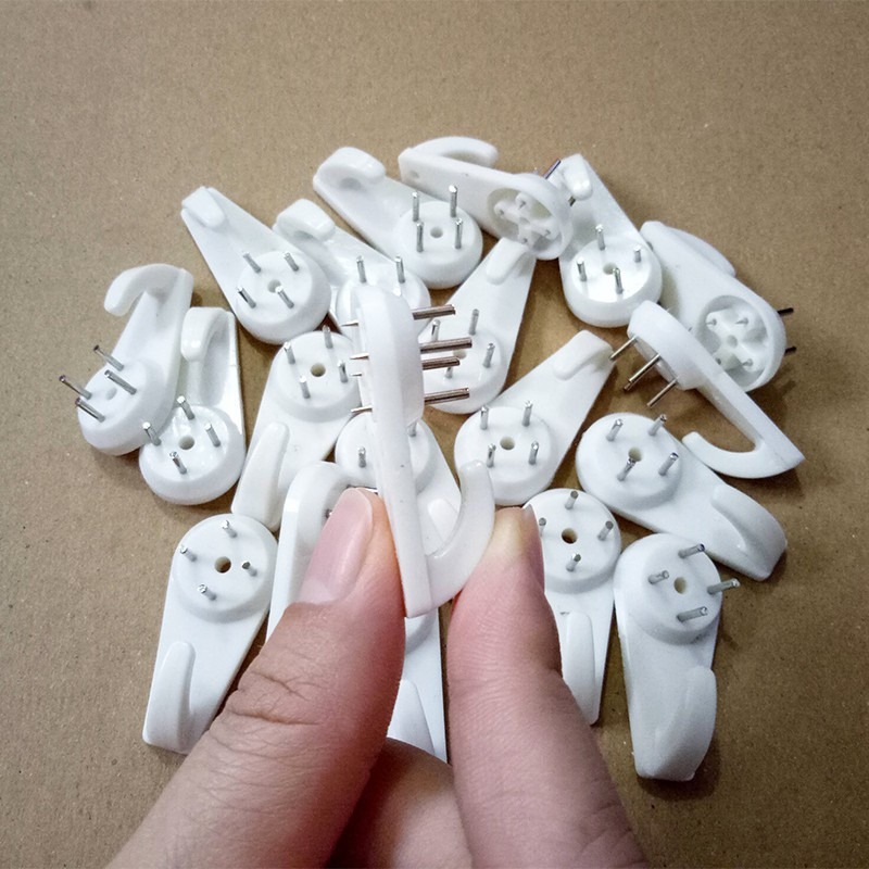 Combo 100 Đinh 4 Chân Treo Tranh Đóng Tường Chuyên Dụng