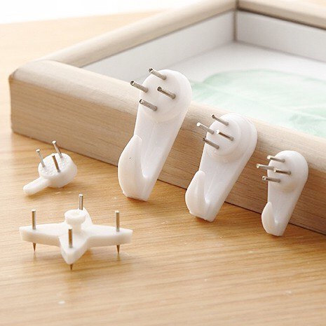 Combo 100 Đinh 4 Chân Treo Tranh Đóng Tường Chuyên Dụng