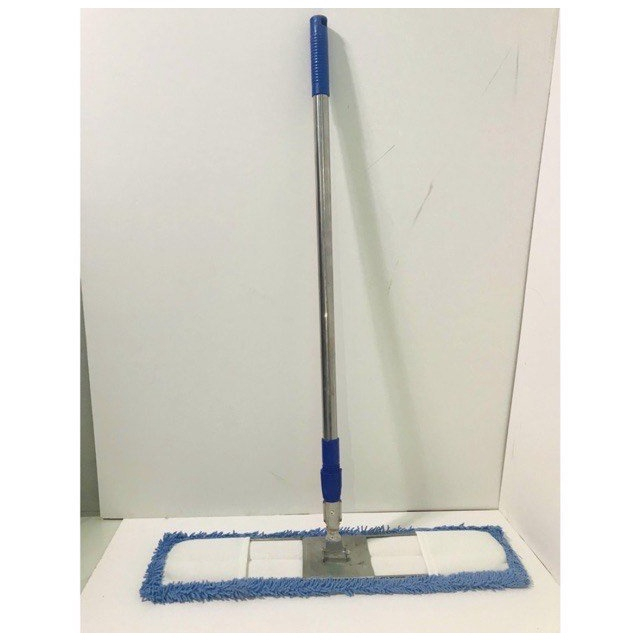 Chổi Lau Nhà Công Nghiệp, Chổi Lau Bông Dài 60cm Cán Xoay 360 Độ