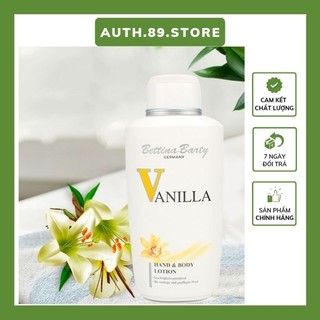 Sữa tắm Bettina Vanilla 500ml Đức , hương thơm sang trọng quyến rũ