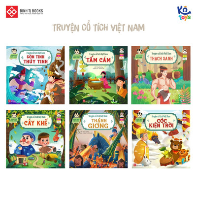 Truyện Cổ Tích Việt Nam (Song Ngữ Việt - Anh) – Đinh Tị