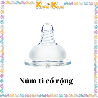 Núm ti cổ rộng siêu mềm thay thế pigeon weser gb