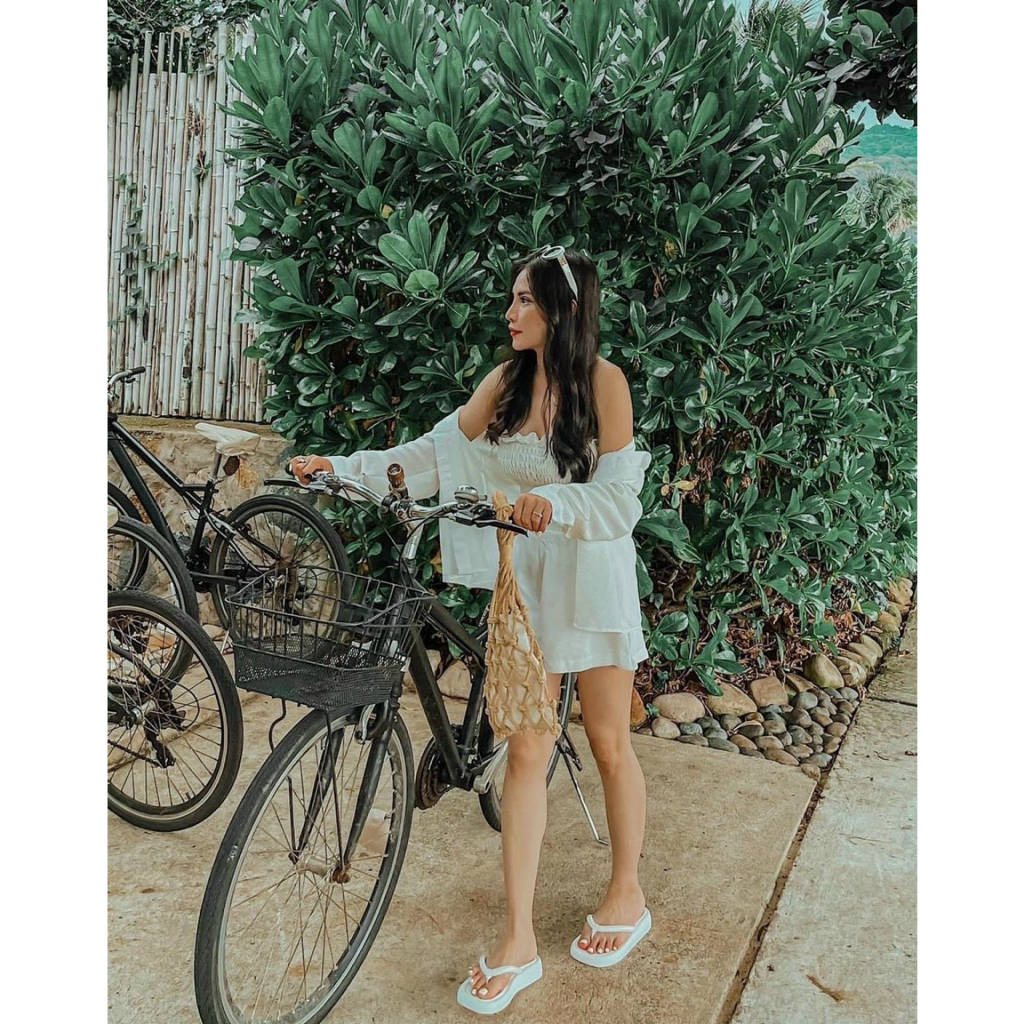 [5.5 Sales Freeship] Set bộ đũi sơ mi 3 món, set áo ống nhún cúp ngực mix quần short đùi kèm áo sơ mi tay dài đi biển