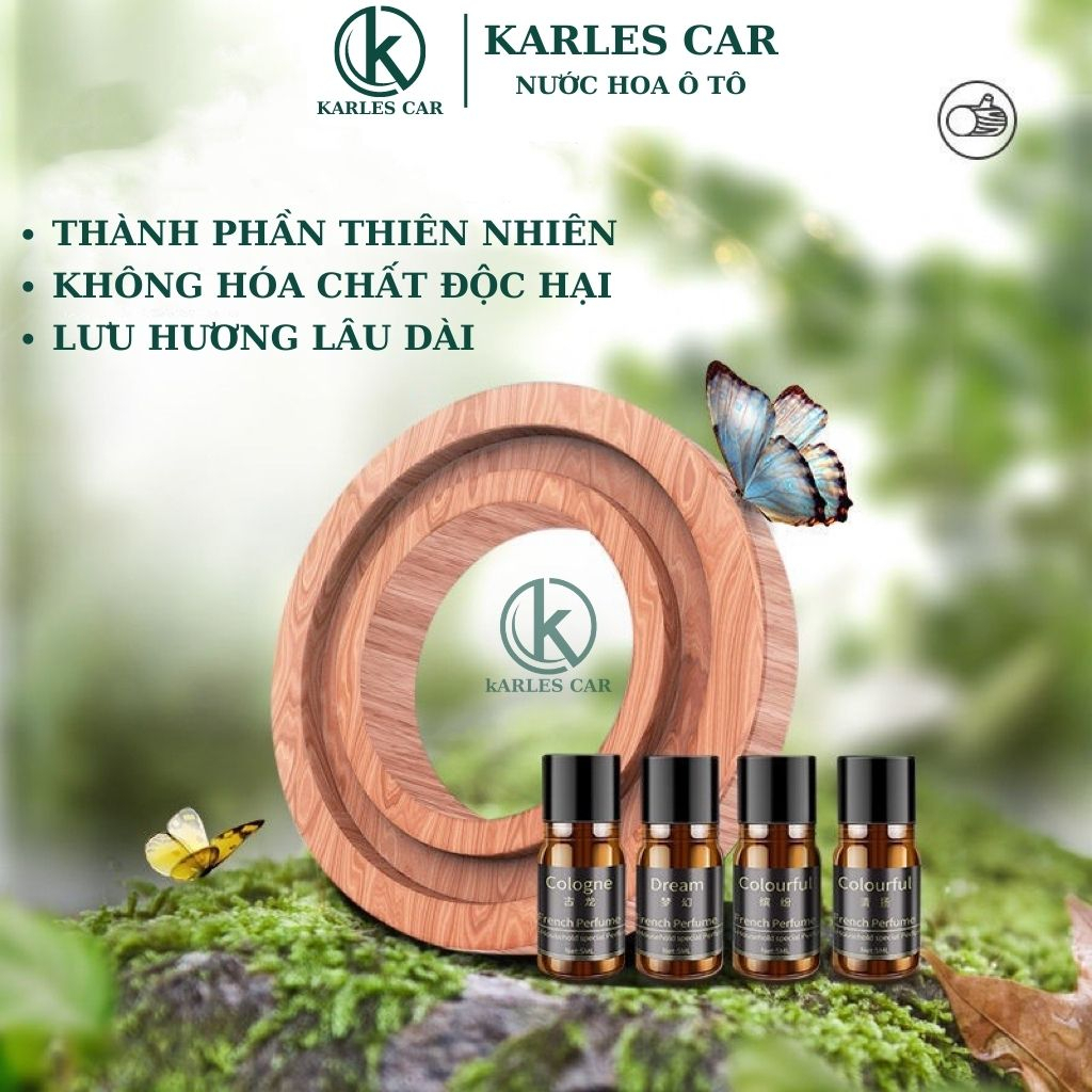 Tinh Dầu Ô Tô Cao Cấp , Tinh Dầu Thiên Nhiên Bổ Sung Máy Khuếch Tán máy giữ ẩm 5ml