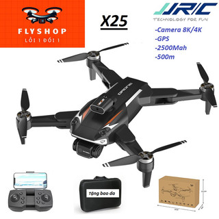 Flycam x25 máy bay không người lái, gps, camera 8k/4k, 2500mah/150mah, 500m