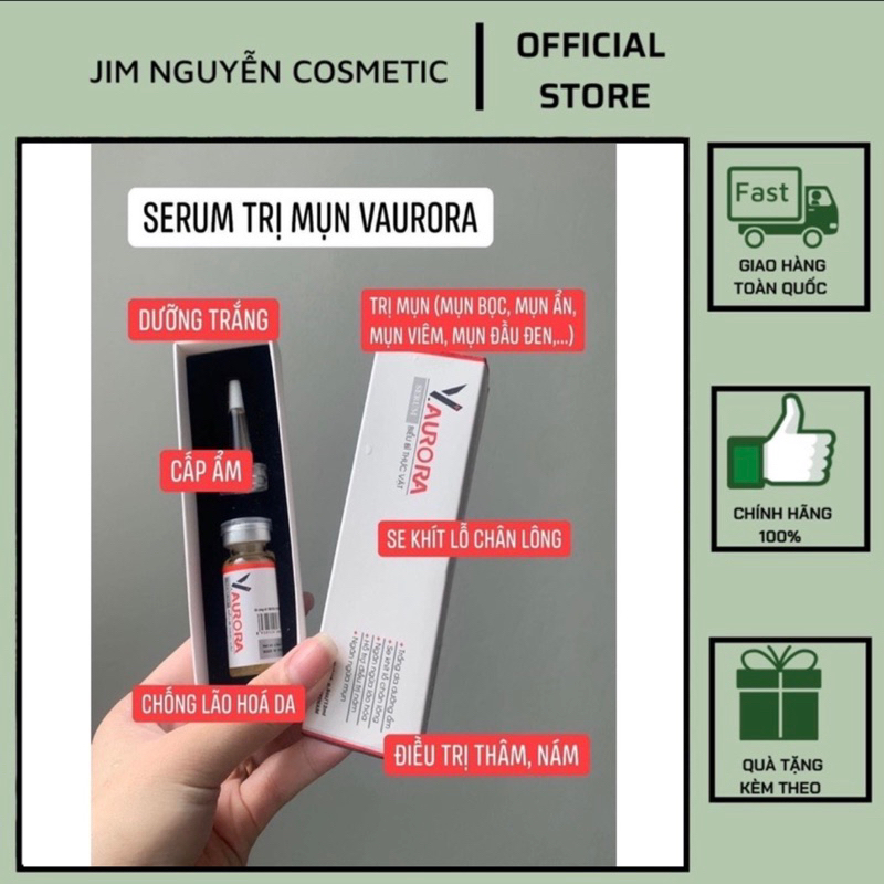 Serum Vaurora 12ml (tặng kèm quà - chính hãng)