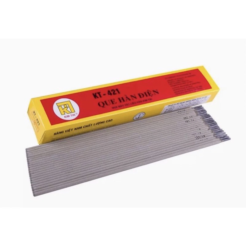 LẺ QUE HÀN KIM TÍN KT-421 2.5MM( Giá chỉ 75K 1 bó khi mua tại cửa hàng)