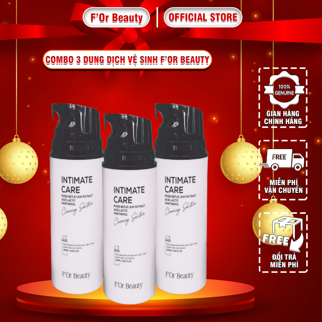 Nước Hoa Vùng Kín Unisex F'or Beauty - Dung Dịch Vệ Sinh Lưu Hương Lâu Mang Lại Cảm Giác Thoáng Mát