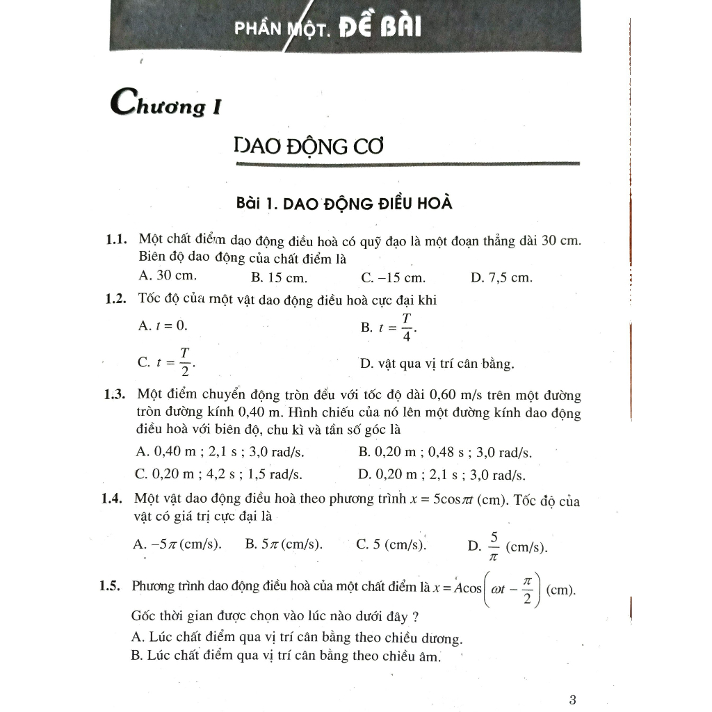Sách- Bài tập Vật lí 12  - NXB Giáo dục Việt Nam