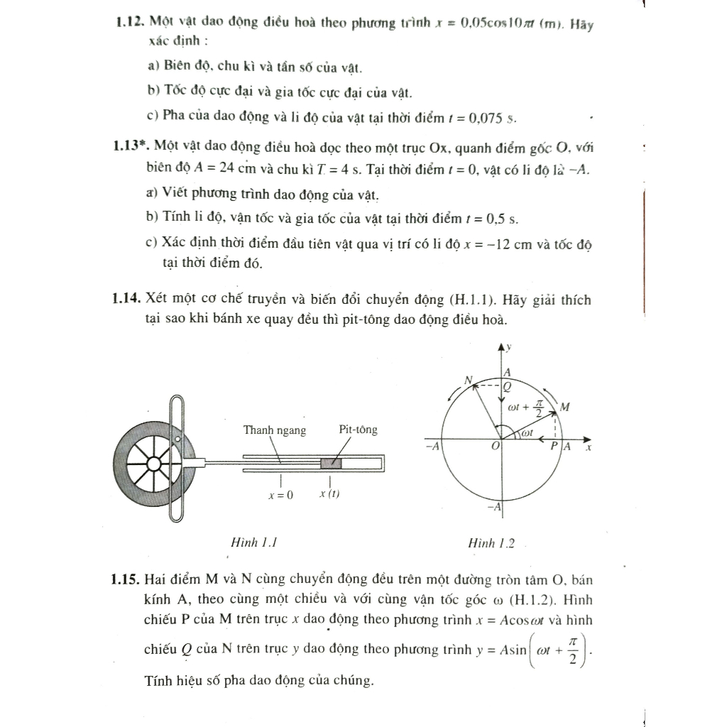 Sách- Bài tập Vật lí 12  - NXB Giáo dục Việt Nam