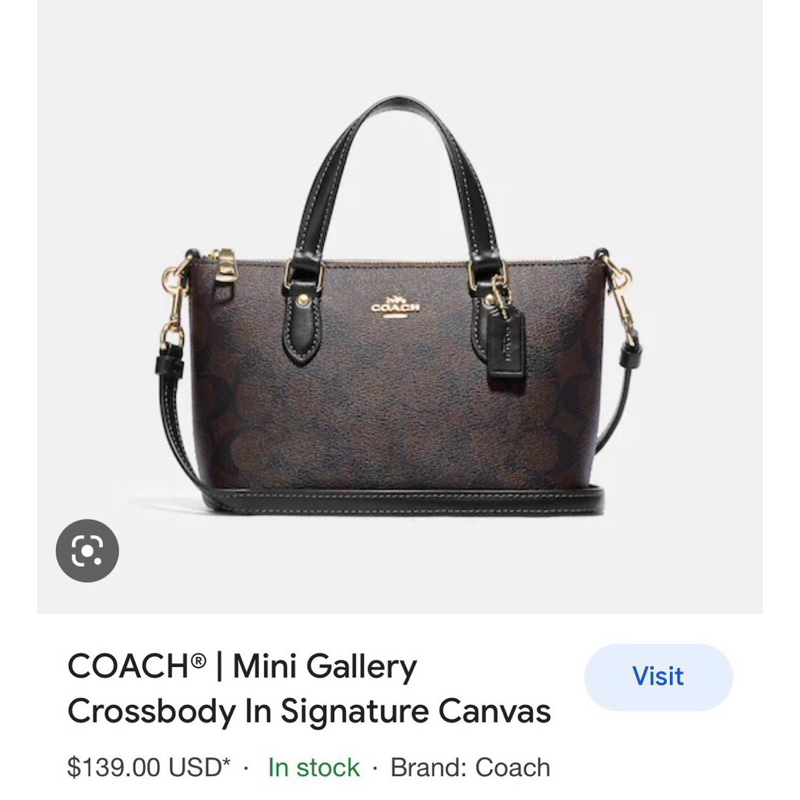 TÚI COACH MINI GALLERY 2023 CH468