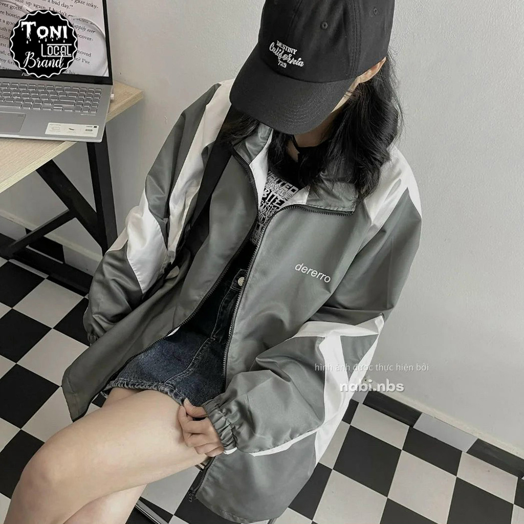 Áo Khoác Dù tay phối 2 lớp Unisex Dererro