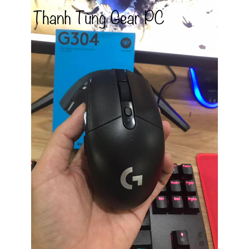 Chuột  không dây logitech G304 + tặng kèm pad xịn sò