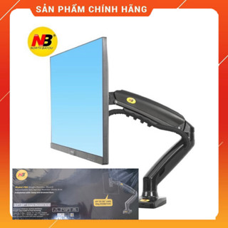 Giá treo màn hình máy tính NB F80 (17-30 inch ) - Xoay 360, tải trọng 9kg - Hàng nhập khẩu.
