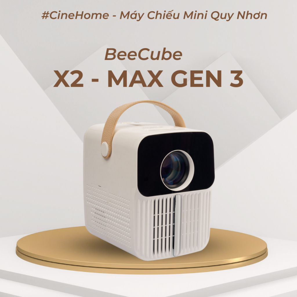 Máy chiếu BEECUBE X2 - MAX GEN 3, Máy chiếu BEECUBE X2 - MAX Chính Hãng - Bảo hành 12 tháng