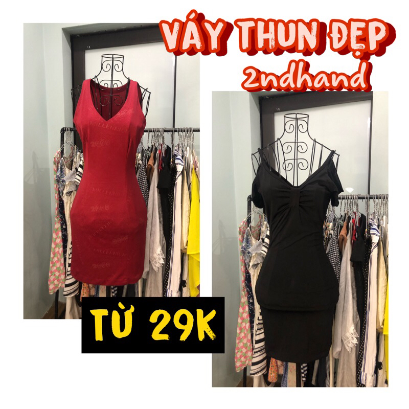 VÁY THUN ĐẸP NHIỀU KIỂU TUYỂN CHỌN TỪ 29k