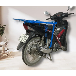 GIÁ CHỞ HÀNG XE MÁY ĐA NĂNG - LOẠI MỞ CỐP ĐỔ XĂNG 65x55cm
