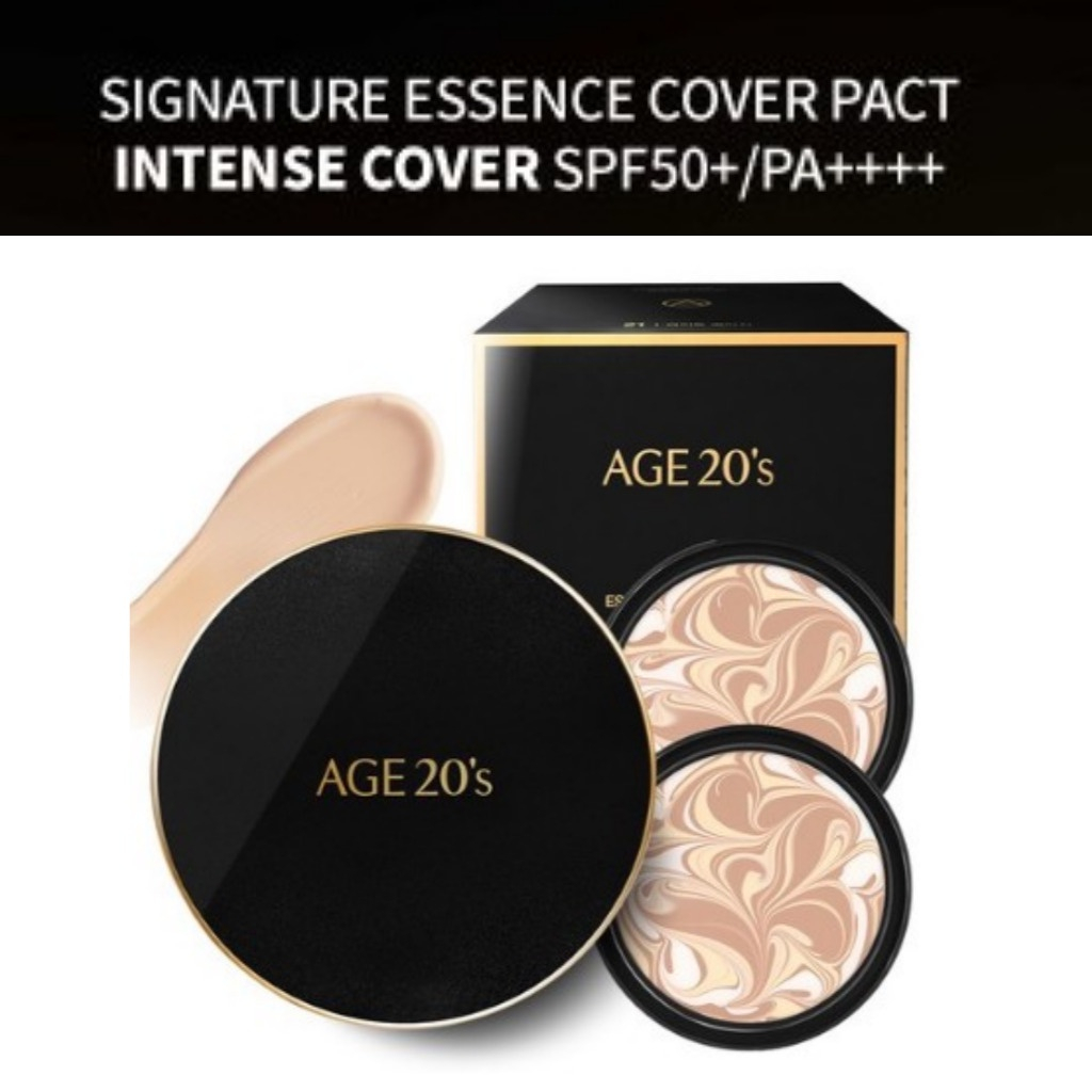 Phấn Lạnh Age20's Moisturee  - Màu hồng - Đen