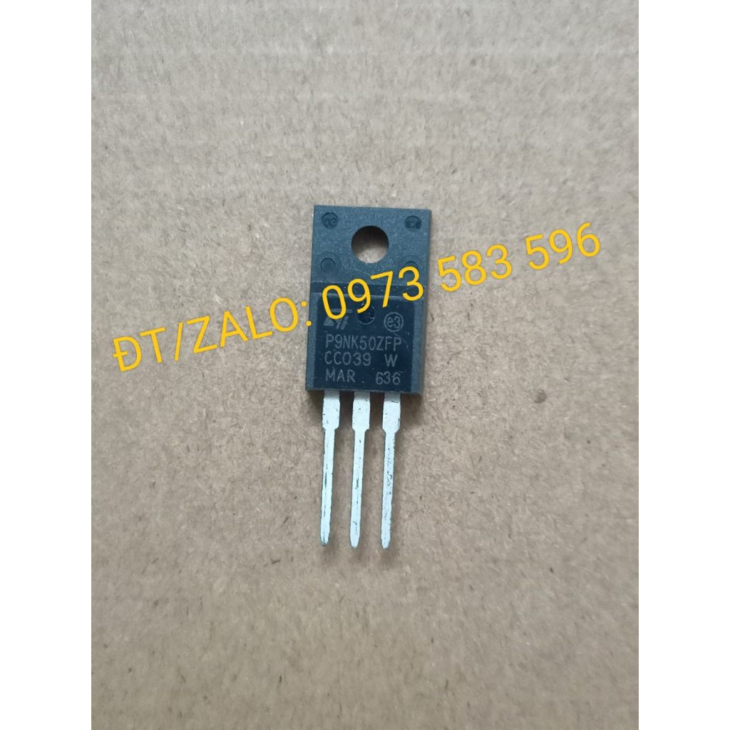 P9NK50ZFP Chân cắm