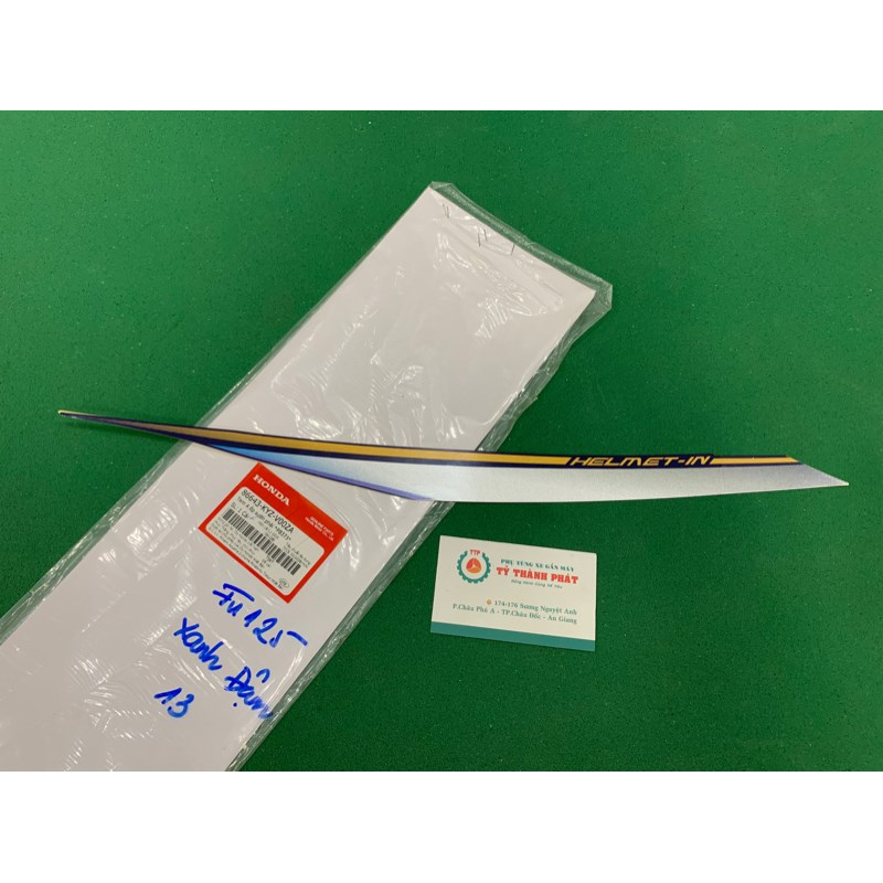 Tem Future 125 Xanh Mực BXC 2012-2013