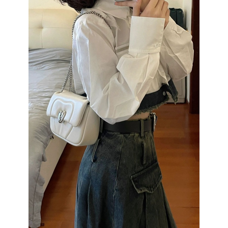 Set áo chân váy bò