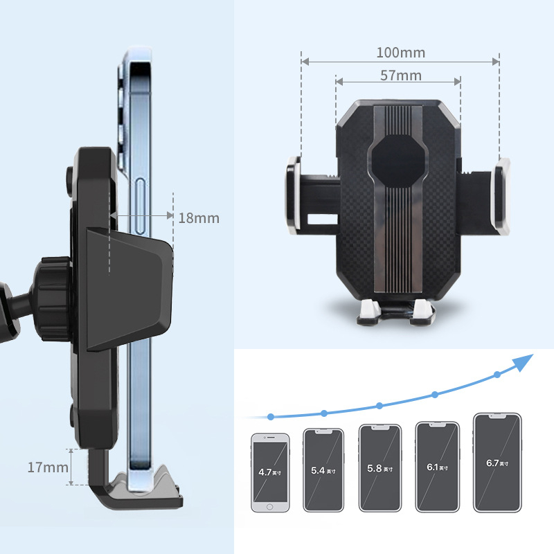 Giá đỡ điện thoại ô tô X0566 thông minh xoay 360 độ Thuận tiện và An toàn | BigBuy360 - bigbuy360.vn