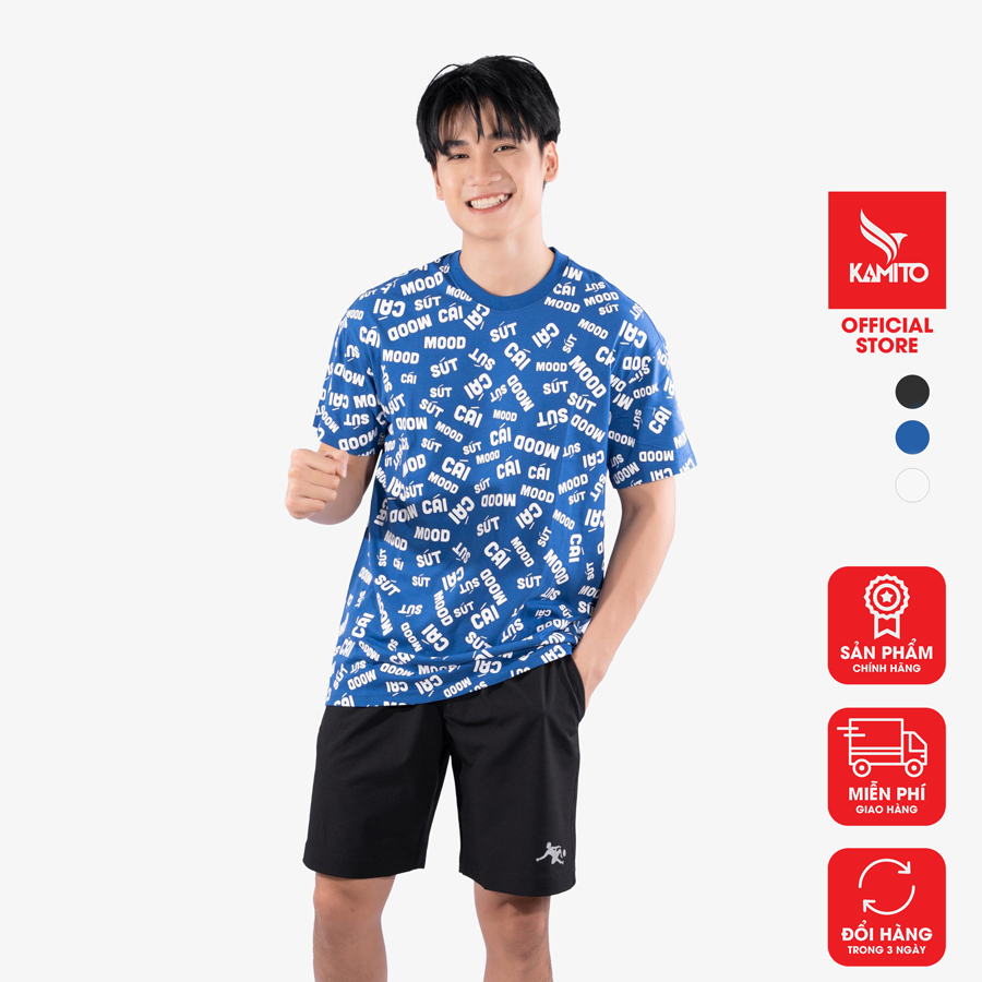 Áo Thun  KAMITO 100% Cotton Cao Cấp Oversize SCM22.2