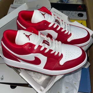 Giày AIR JORDAN 1 LOW GYM RED | Bản cao cấp [ BROWN SNEAKER ]