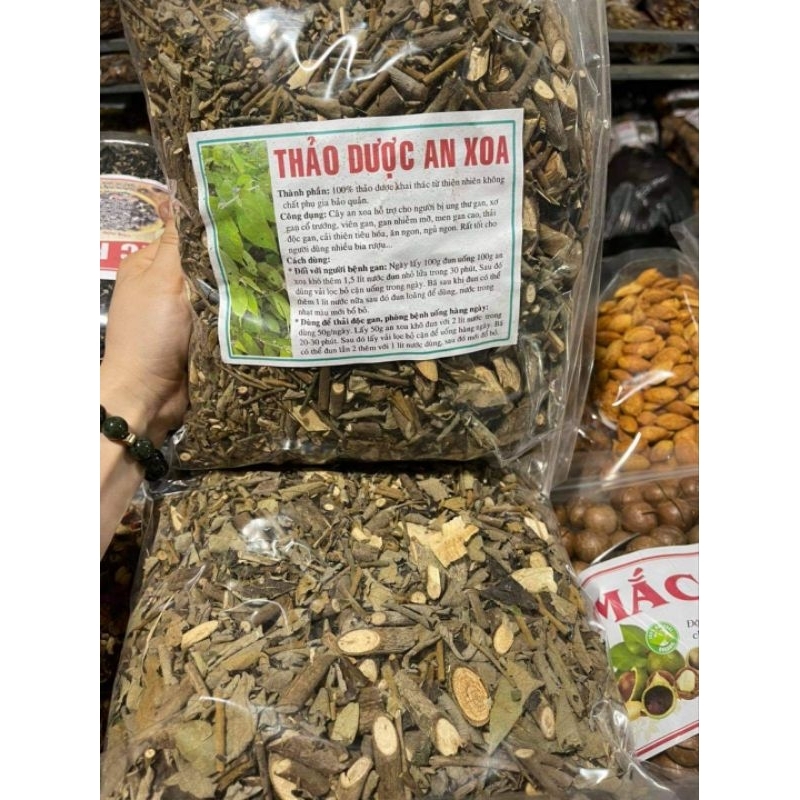 1kg Cây An Xoa tím  Hòa Bình, mát gan giải nhiệt hạ men gan xơ gan