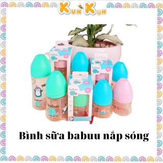 Bình sữa nắp nóng babuu 90ml, 150ml & 240ml