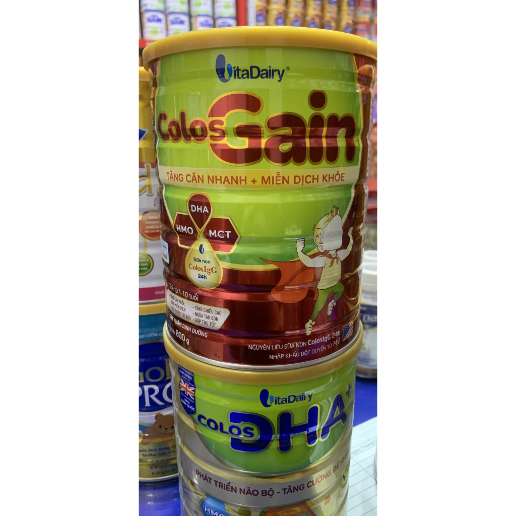 Sữa ColosGain Colos Gain 800g 0+