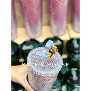 Nút đậy ống hút chắn bụi và trang trí cho ly thêm xinh