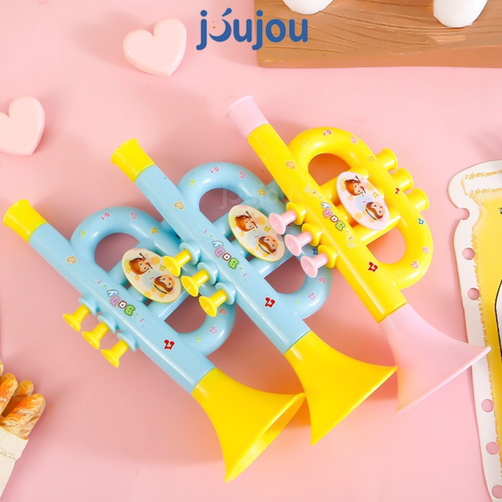 Đồ chơi kèn JuJou cho bé chất liệu nhựa an toàn cho bé từ 1 tuổi